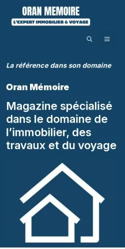 Anteprima del sito Oran Mémoire, media di Francia per articoli sponsorizzati