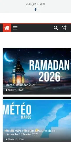 Anteprima del sito Le Petit Journal Marocain, media di Francia per articoli sponsorizzati