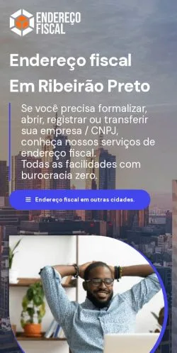 Anteprima del sito Endereço Fiscal Ribeirão Preto, media di Brasile per articoli sponsorizzati