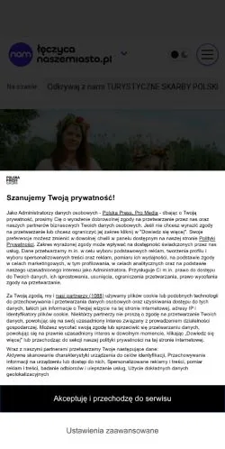 Podgląd witryny Łęczyca Nasze Miasto, medium z kraju Polska do artykułów sponsorowanych