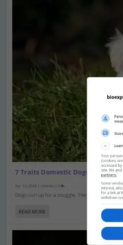 Sponsorlu makaleler için Amerika Birleşik Devletleri medyası Bioexpedition sitesinin önizlemesi