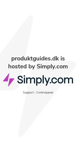 Anteprima del sito Produktguides, media di Danimarca per articoli sponsorizzati