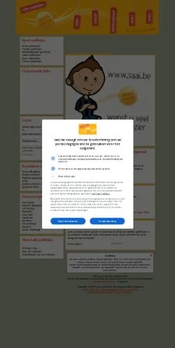 스폰서 기사용 벨기에 매체 500% Saai 사이트 미리보기