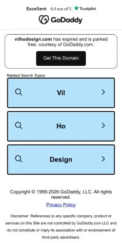 Förhandsvisning av webbplatsen Vilho Designs, medium i USA för sponsrade artiklar