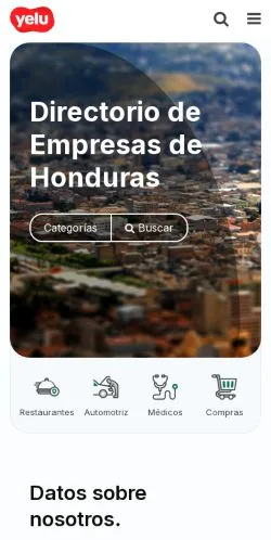 Anteprima del sito Directorio Verificado Honduras, media di Spagna per articoli sponsorizzati