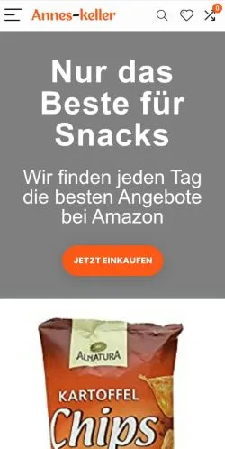 Anteprima del sito Annes-Keller, media di Germania per articoli sponsorizzati