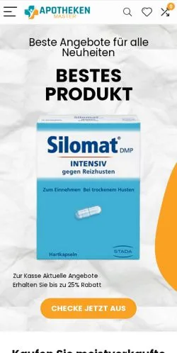 Aperçu du site Apothekenmaster, média de Allemagne pour articles sponsorisés
