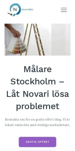 Anteprima del sito Billigmålarestockholm, media di Svezia per articoli sponsorizzati
