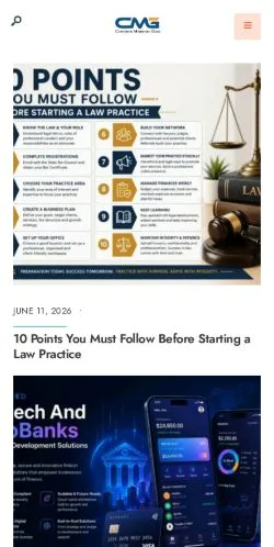 스폰서 기사용 미국 매체 Corporate Marketing Guide 사이트 미리보기