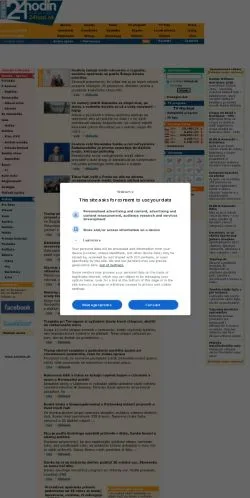 Podgląd witryny 24hod, medium z kraju Słowacja do artykułów sponsorowanych