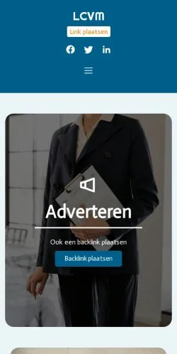 Vorschau der Website Lcvm.nl, Medium aus Niederlande für gesponserte Artikel