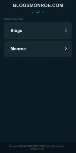 Forhåndsvisning av nettstedet Blogs Monroe, medium fra USA for sponsede artikler