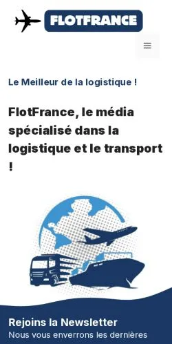 Podgląd witryny FlotFrance, medium z kraju Francja do artykułów sponsorowanych
