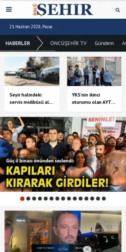 Voorbeeld van de site İzmir Ege, medium uit Turkije voor gesponsorde artikelen