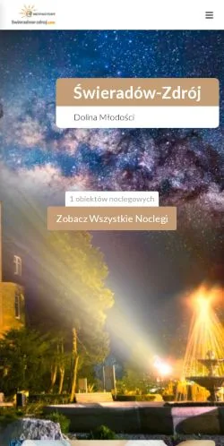 스폰서 기사용 폴란드 매체 Świeradów-Zdrój 사이트 미리보기