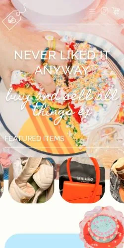 Anteprima del sito Never Liked It Anyway, media di Stati Uniti per articoli sponsorizzati