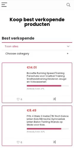 Anteprima del sito Turnlustmiddenmeer, media di Paesi Bassi per articoli sponsorizzati