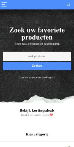 Anteprima del sito Xingrecords, media di Paesi Bassi per articoli sponsorizzati