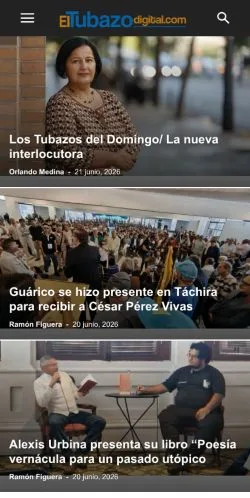 Anteprima del sito El Tubazo Digital, media di Spagna per articoli sponsorizzati