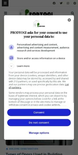 スポンサード記事向けのアメリカ合衆国メディア、PRODYOGIのサイトプレビュー
