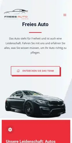 Anteprima del sito Freies Auto, media di Germania per articoli sponsorizzati