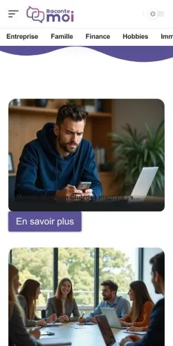 Anteprima del sito Raconte-Moi, media di Francia per articoli sponsorizzati