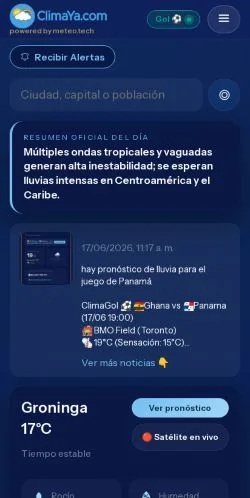 Vorschau der Website ClimaYa, Medium aus Spanien für gesponserte Artikel