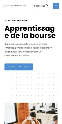 Anteprima del sito Bourse Apprentissage, media di Francia per articoli sponsorizzati