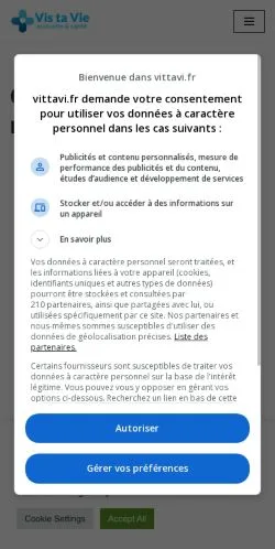 Vorschau der Website Vittavi, Medium aus Frankreich für gesponserte Artikel