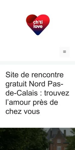 Anteprima del sito Ch'ti Love, media di Francia per articoli sponsorizzati