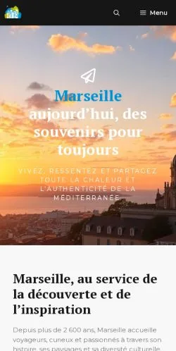 Anteprima del sito Marseille Aujourd'hui, media di Francia per articoli sponsorizzati