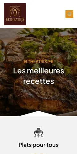 Anteprima del sito El Theatris, media di Francia per articoli sponsorizzati