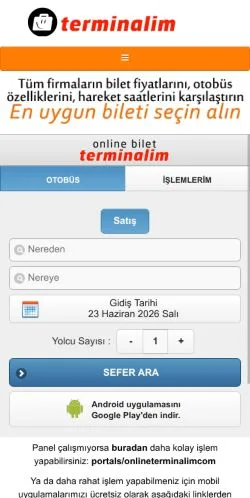 スポンサード記事向けのトルコメディア、Online Terminalimのサイトプレビュー