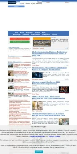 Anteprima del sito Centrum PRasowe, media di Polonia per articoli sponsorizzati