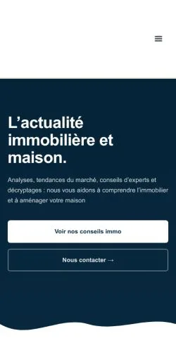 Anteprima del sito Tout Sur La Maison, media di Francia per articoli sponsorizzati