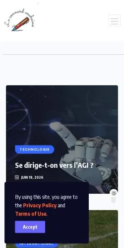 Anteprima del sito Le Connard Enchaîné, media di Francia per articoli sponsorizzati