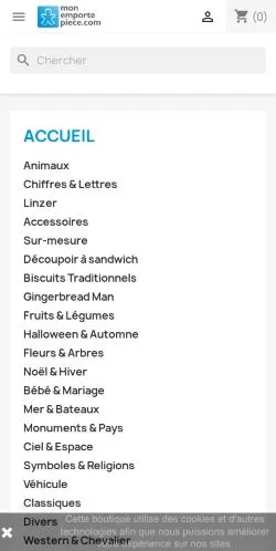 Anteprima del sito MonEmportePiece, media di Francia per articoli sponsorizzati