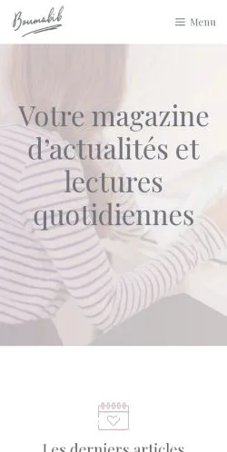 Anteprima del sito Boumabib, media di Francia per articoli sponsorizzati