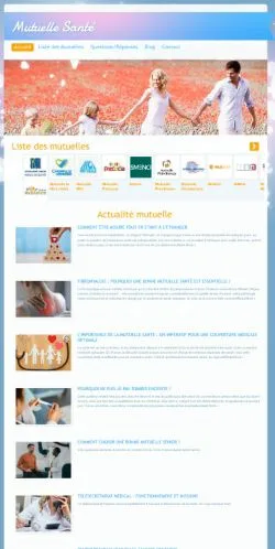 Pré-visualização do site MO, meio de França para artigos patrocinados