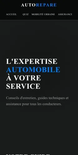 Vorschau der Website Auto-Repare, Medium aus Frankreich für gesponserte Artikel