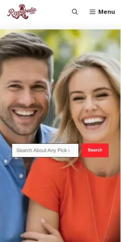 Voorbeeld van de site Rizzapedia, medium uit Verenigde Staten voor gesponsorde artikelen