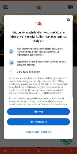 スポンサード記事向けのトルコメディア、DüzceTvのサイトプレビュー