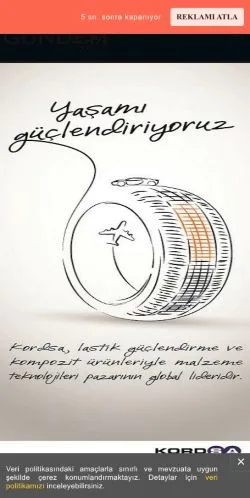 Vista previa del sitio Gölcük Gündem, medio de Turquía para artículos patrocinados