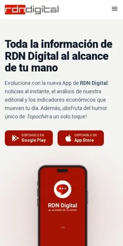 Podgląd witryny RDN Digital, medium z kraju Hiszpania do artykułów sponsorowanych