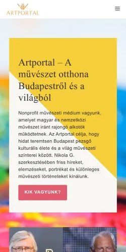 Forhåndsvisning af Artportal, opført til udgivelse af sponsorerede artikler
