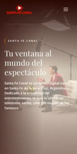 Förhandsvisning av webbplatsen Santa Fe Canal, listad för publicering av sponsrade artiklar