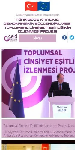 スポンサード記事の掲載先として登録されたCEİDのサイトプレビュー