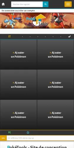 Vista previa del sitio PokéTools, referenciado para publicar artículos patrocinados