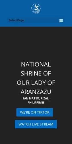 Anteprima del sito Aranzazu Shrine, referenziato per la pubblicazione di articoli sponsorizzati
