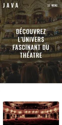 Forhåndsvisning af Theatrea, opført til udgivelse af sponsorerede artikler